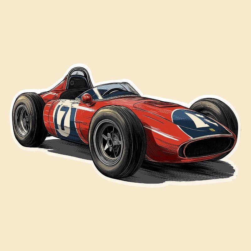 Oldtimer-Rennwagen