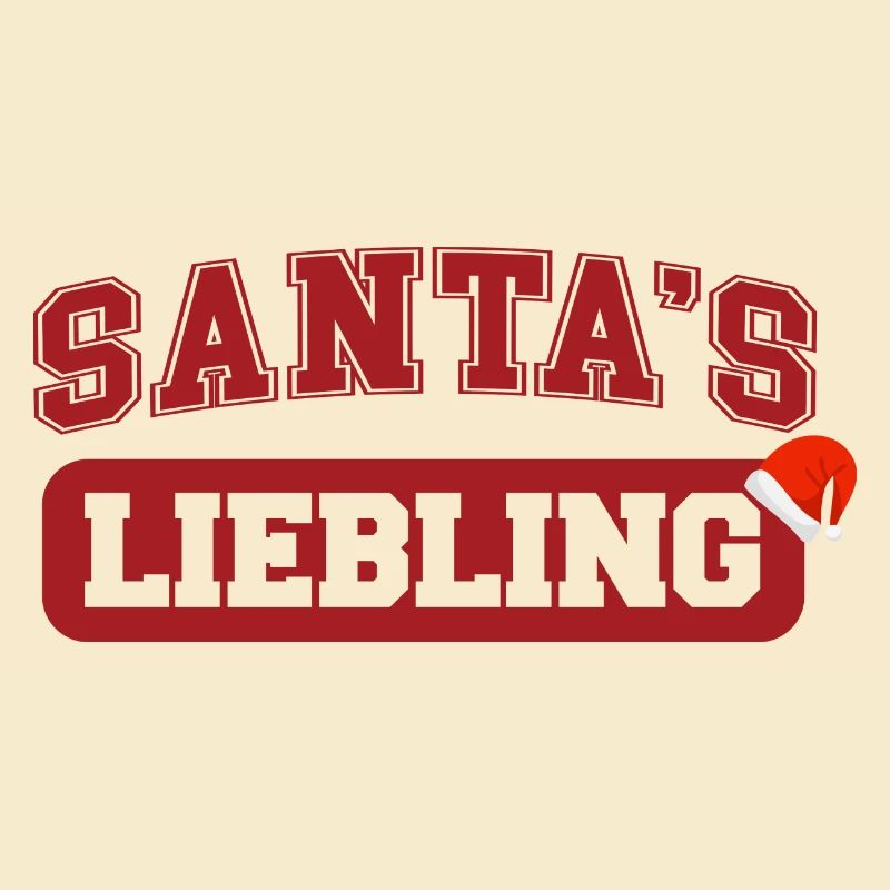 Santa's Liebling Weihnachtsgeschenk Weihnachtsoutf