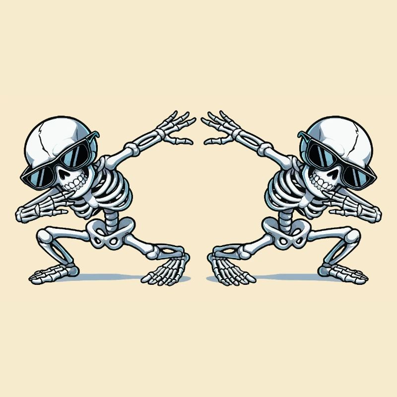 skull dabbing 2