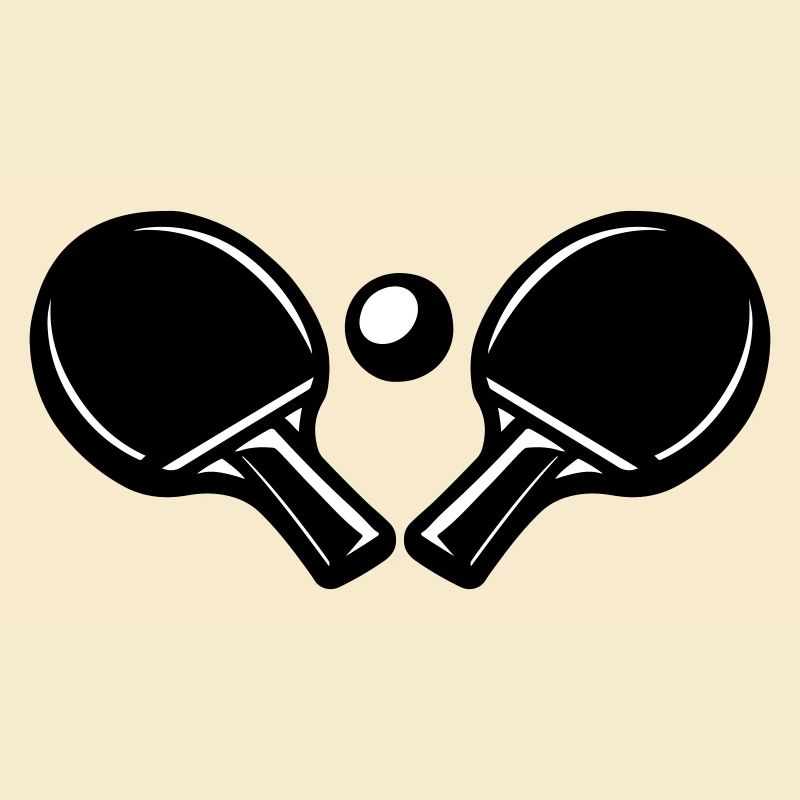 Table tennis bat icon