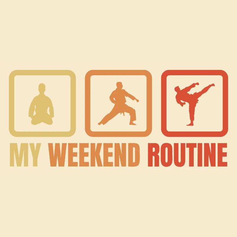 Routine du week-end de karateka