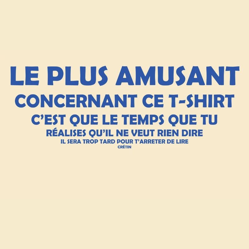 Le plus amusant...