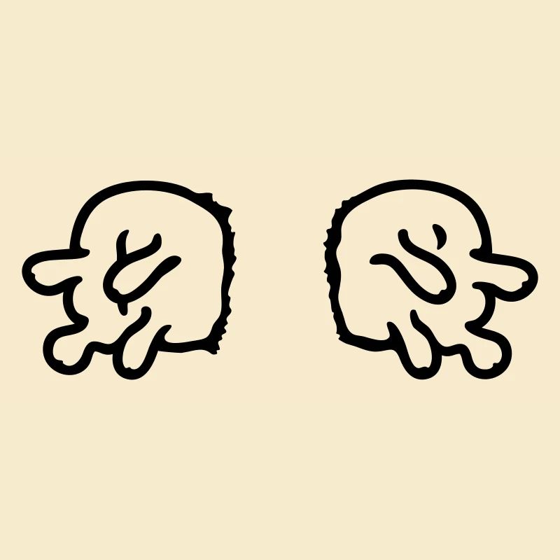 doppeltes Euter - line