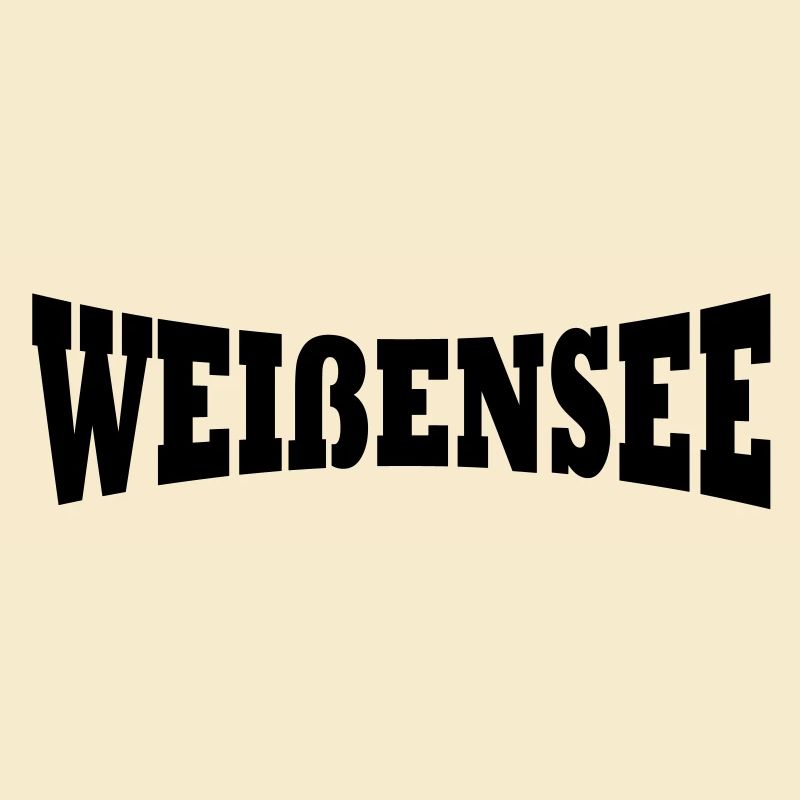 Weißensee Schriftzug