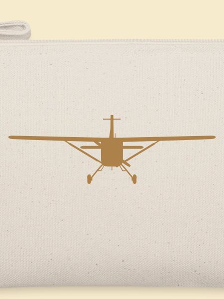 Flugzeug-Silhouette von vorn [vec]