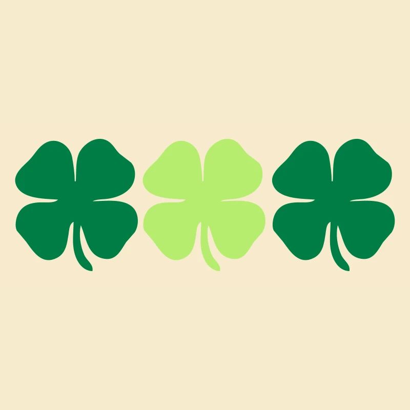 3 4 leaf clovers