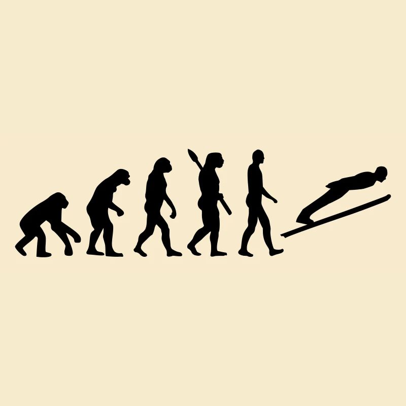 Evolution Ski-jumping