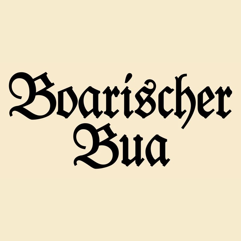 Boarischer Bua - Ein Junge aus Bayern