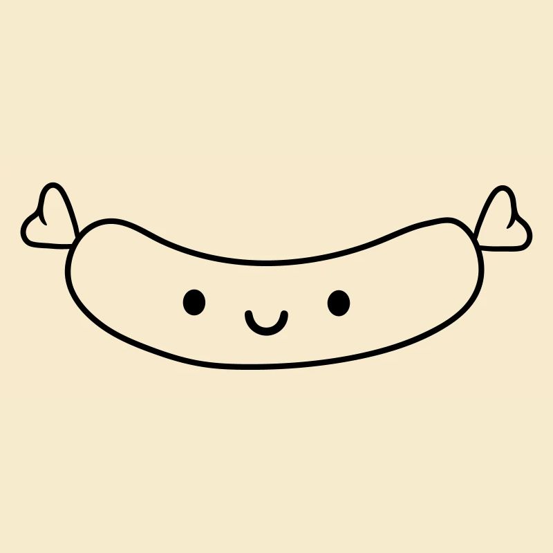 Kleine suesse Wurst