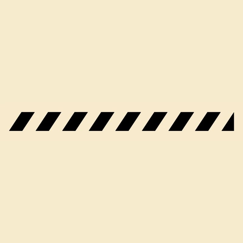 Strip caution tape line