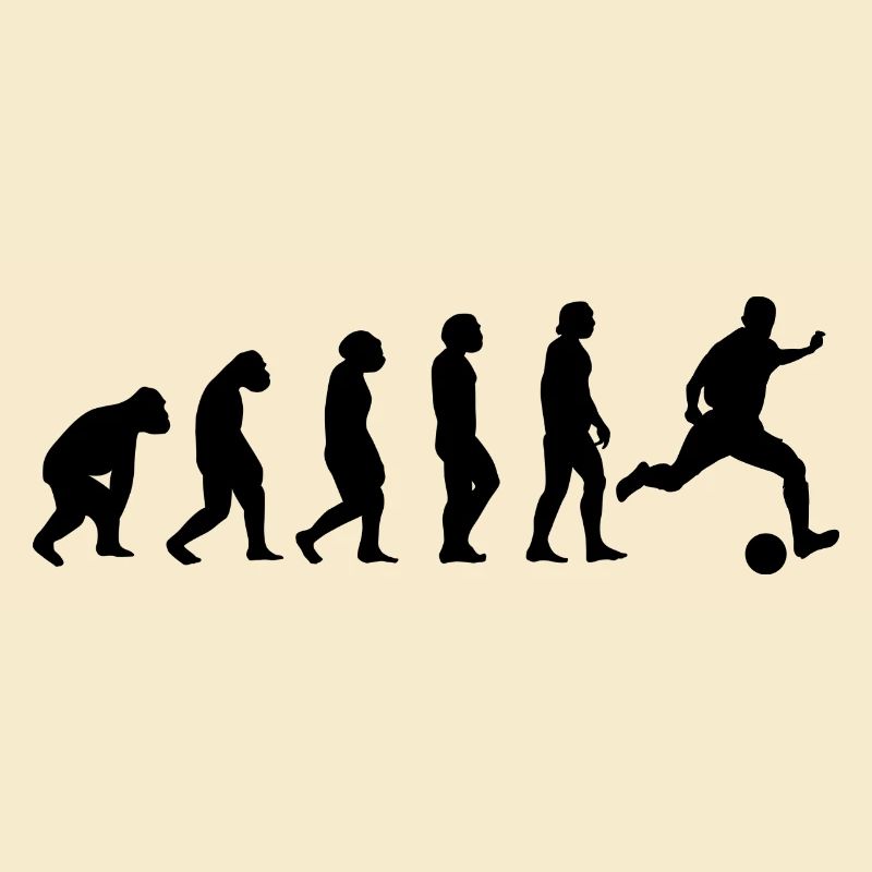 Fußball Fußballtrainer Evolution Fußballspieler