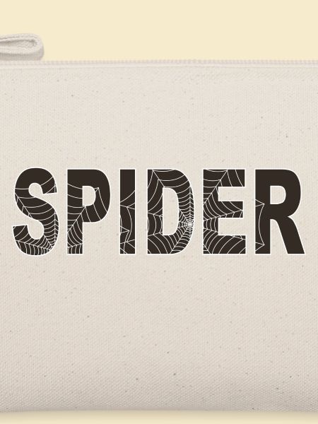 Spinne wort mit Grafik