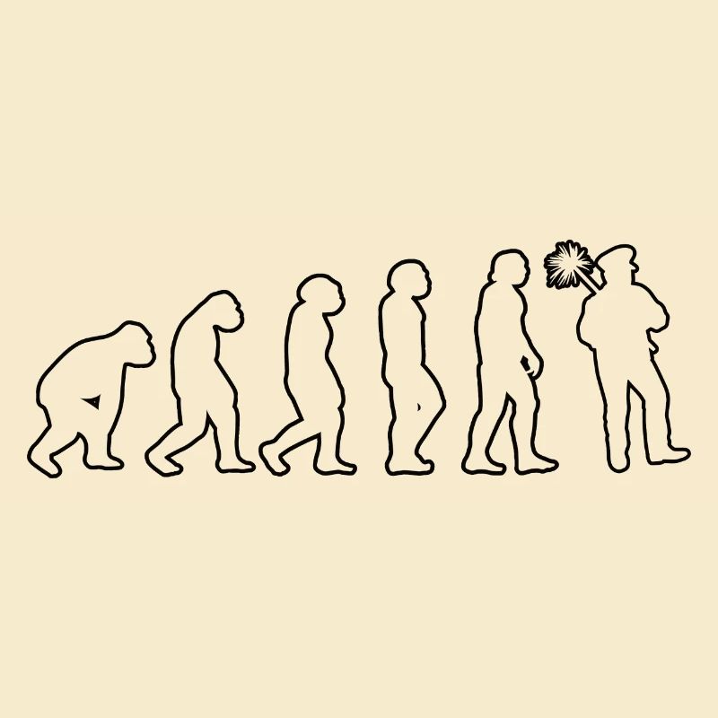 Schornsteinfeger Essenkehrer Evolution Kaminkehrer
