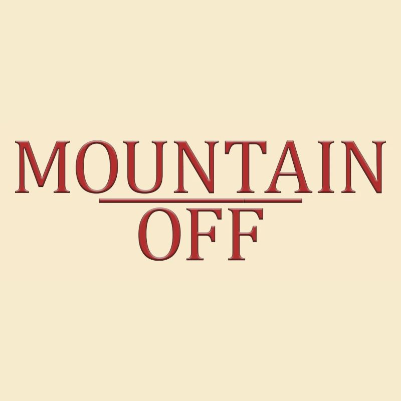 Mountain off