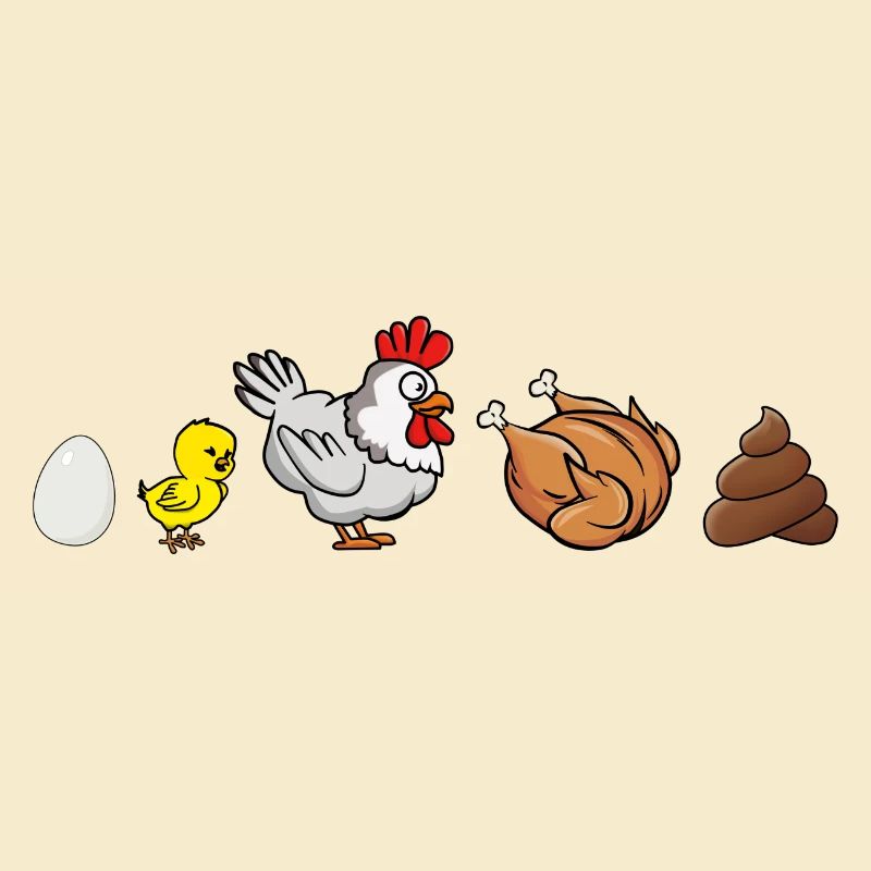Évolution du poulet