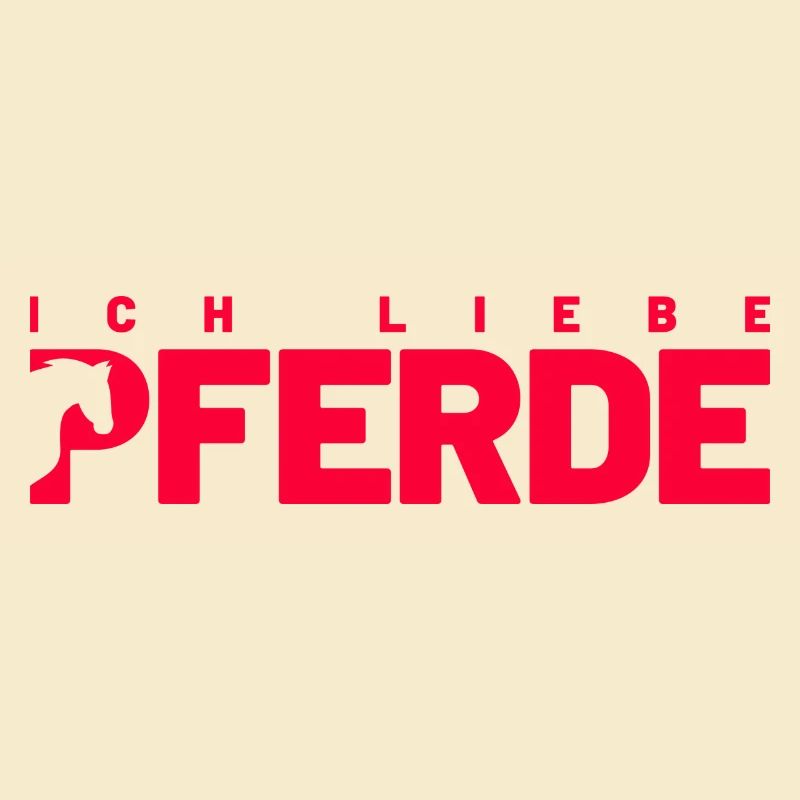 Ich liebe Pferde