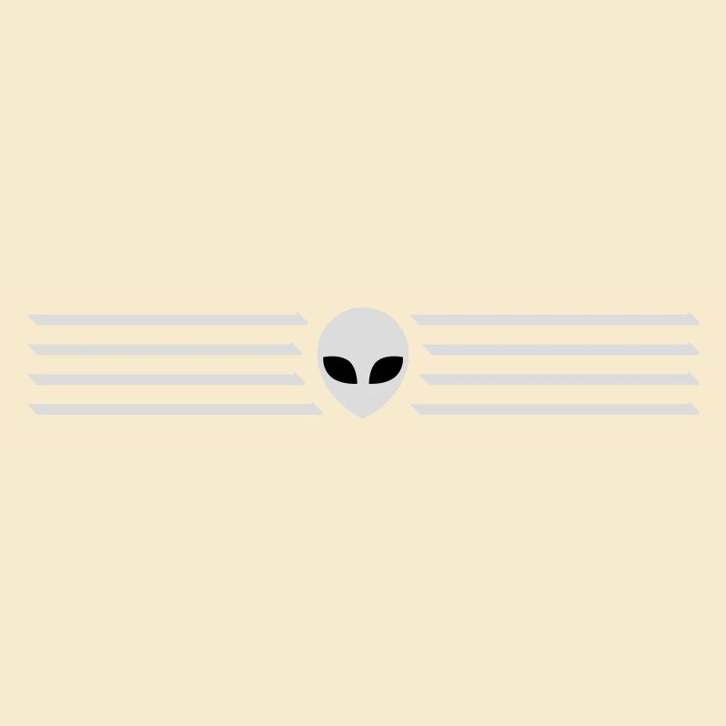 Striche Alien Design Emblem