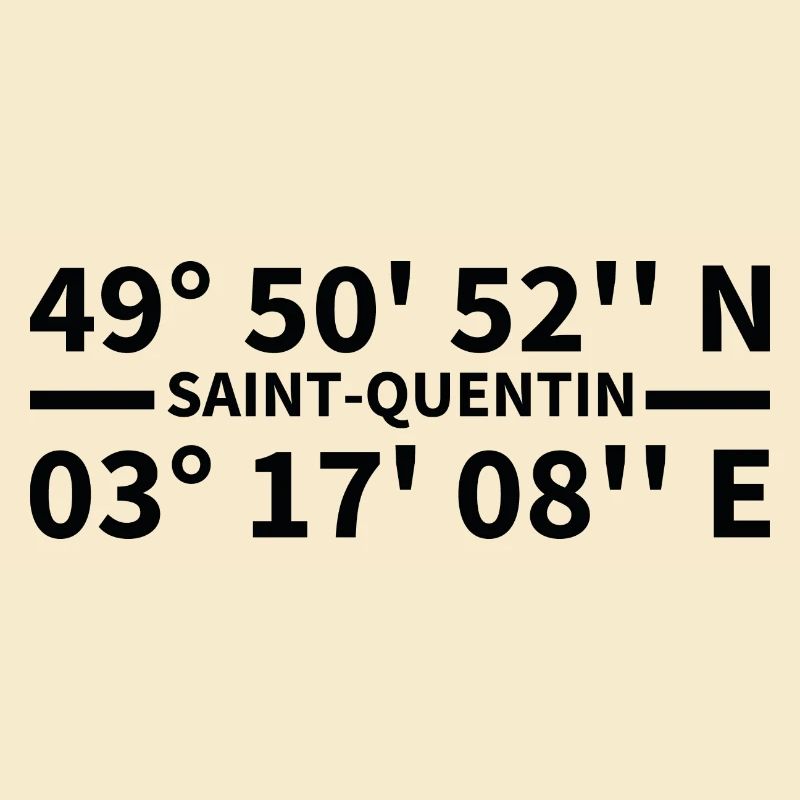 Saint-Quentin coordinates