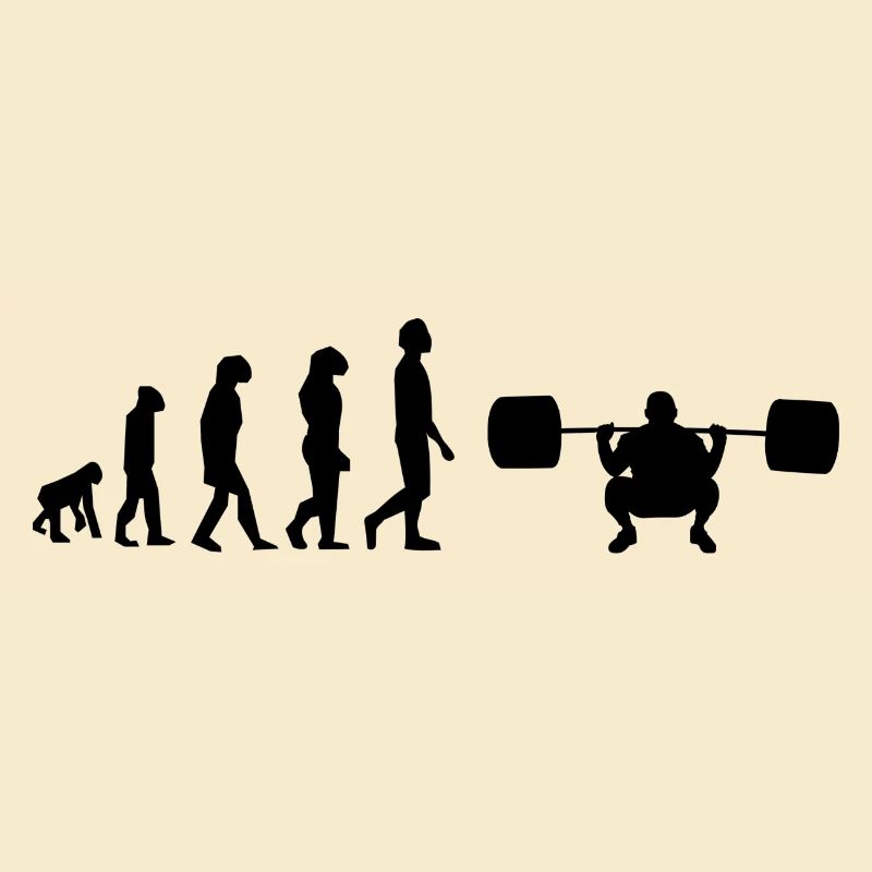 Evolution des Gewichthebens
