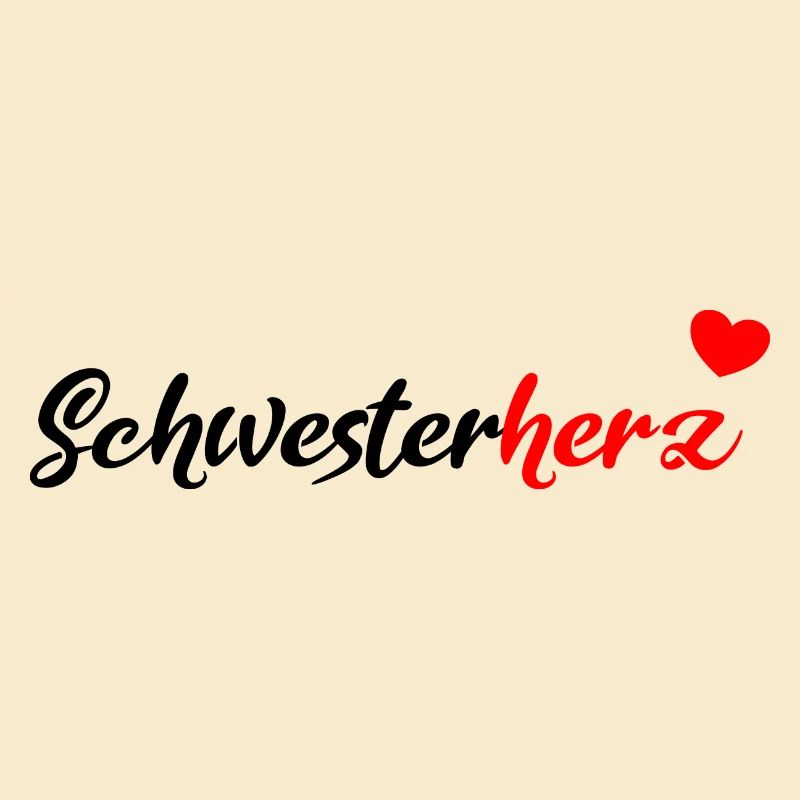Schwesterherz Black