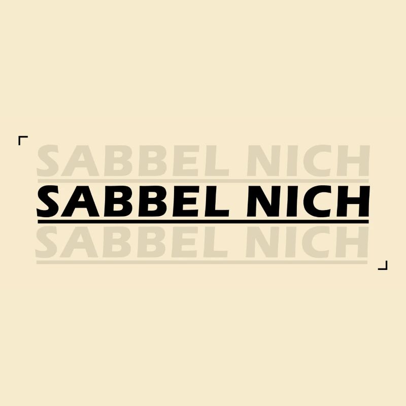 Sabbel nich