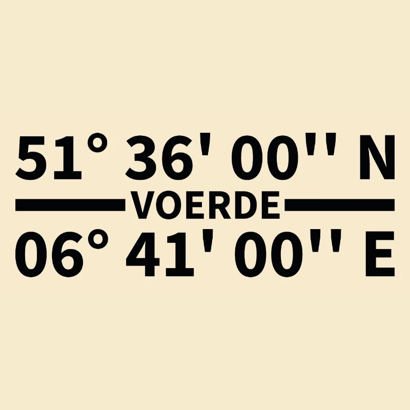 Voerde coordinates