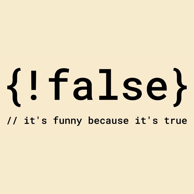 Code Humor Tee: Der logische Witz
