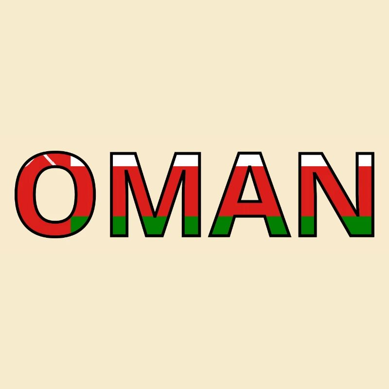 Flagge von Oman