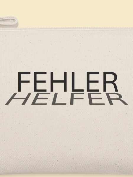 Fehler - Helfer: Optimistische Botschaft