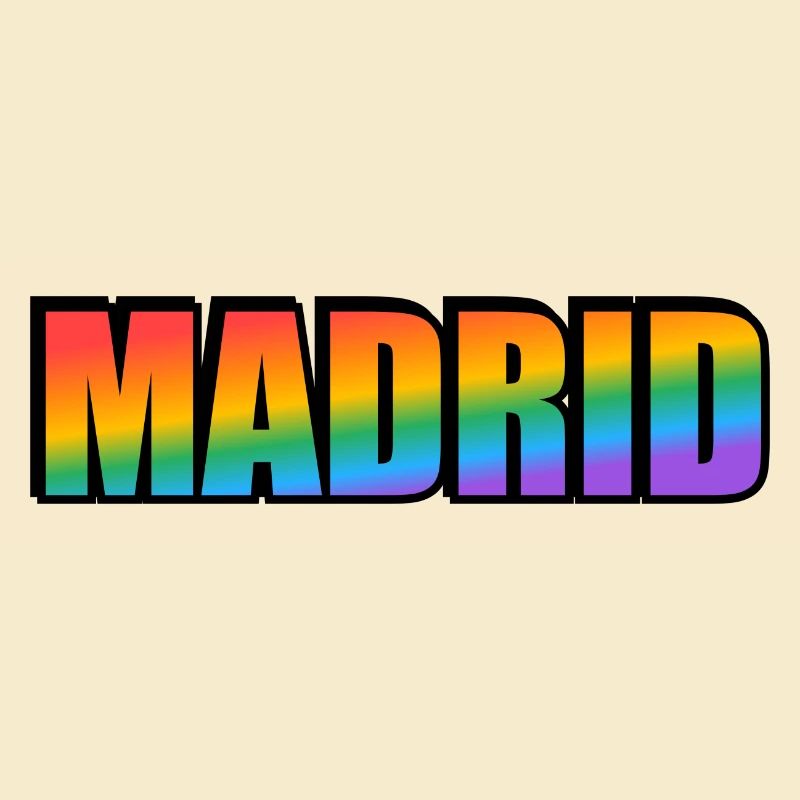 Schwuler Madrid-Regenbogen
