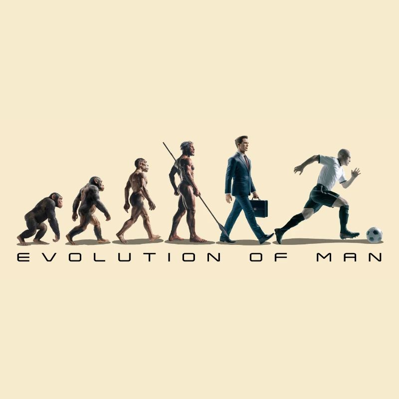 Evolution Fussball Zeichenfläche 1 Kopie