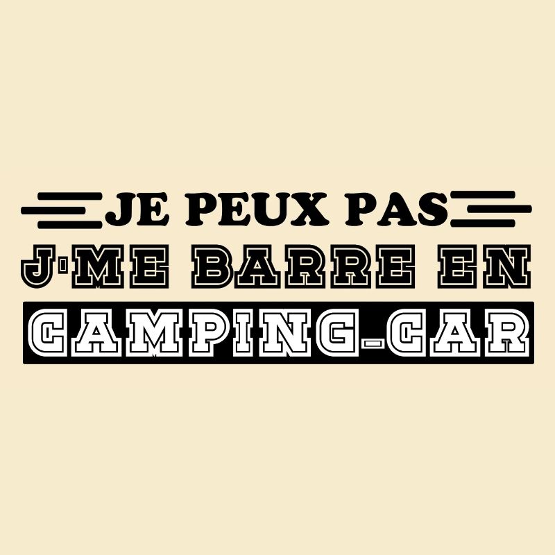 I can't I leave in a camper van