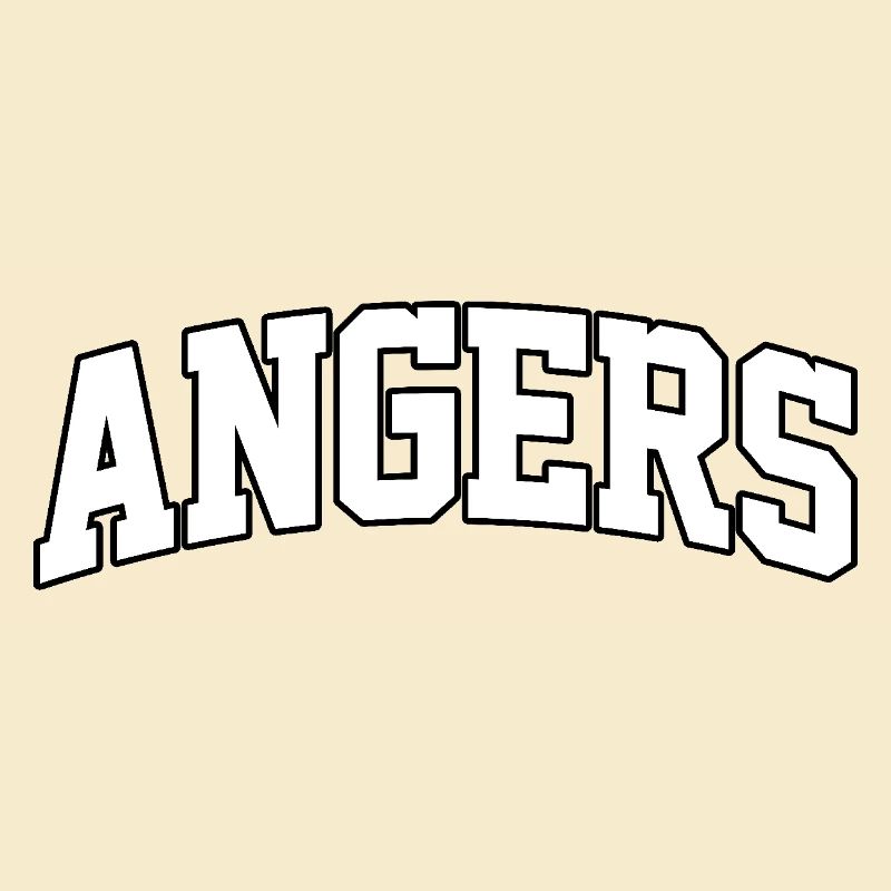 Angers-Logo: Kollegiales Design mit raffiniertem Stil