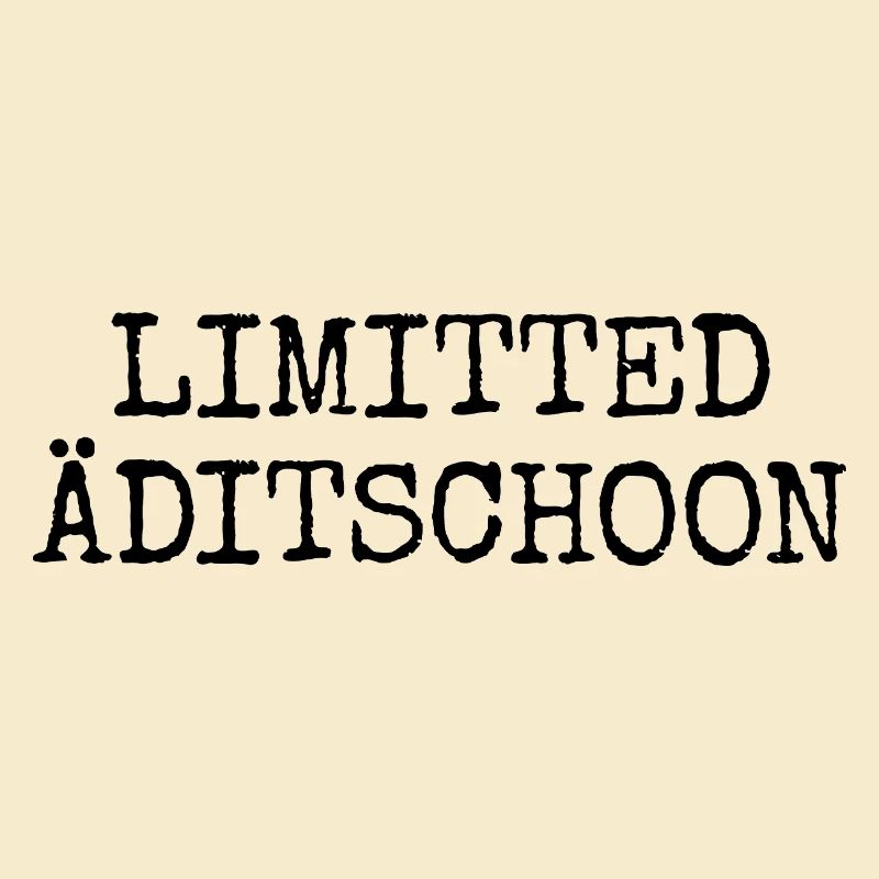 Limitted Äditschoon - Plattdeutsche Edition