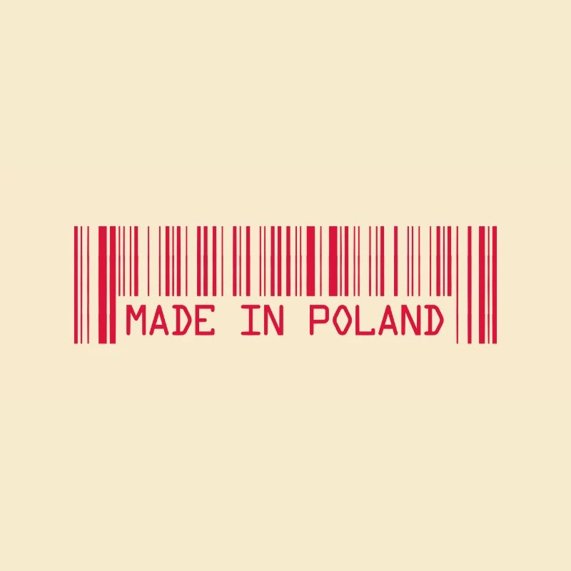 Fabriqué en Pologne - Pologne - Pologne - Code-barres - Dash