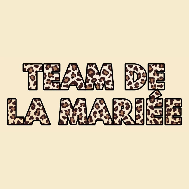 Team de la mariée léopard