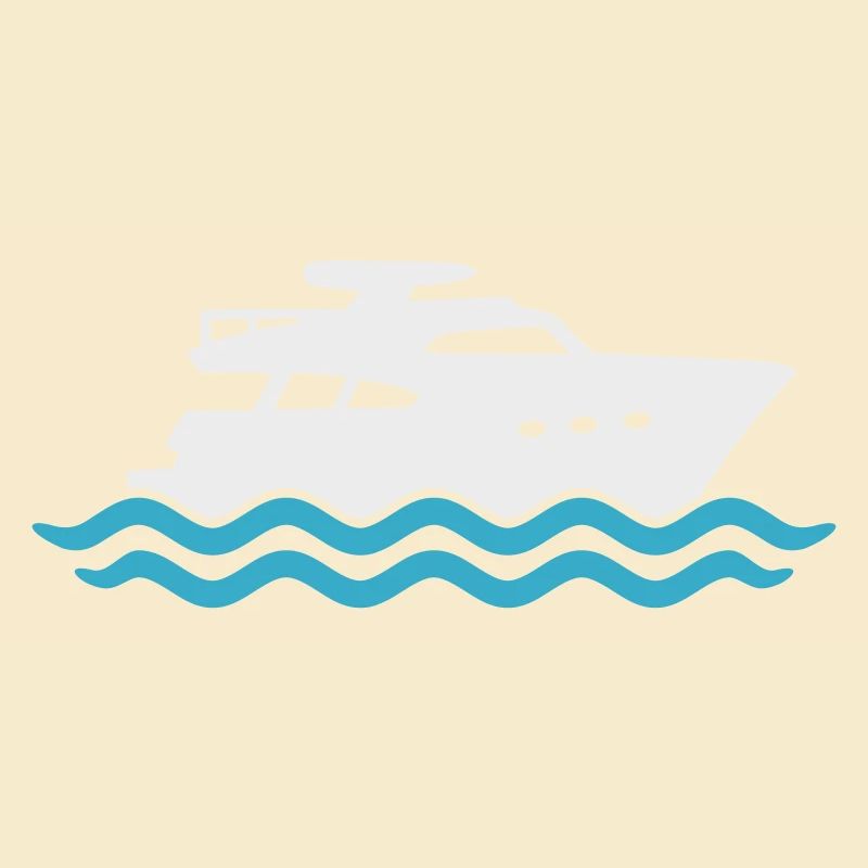Yacht Silhouette Motorboot