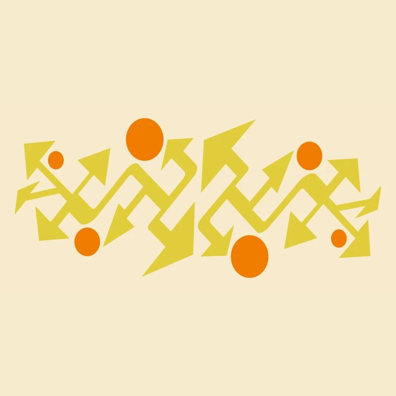 Abstraktes Muster von Cean