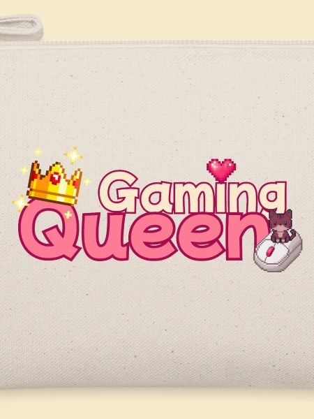 Gaming Queen Pixel Art Crown