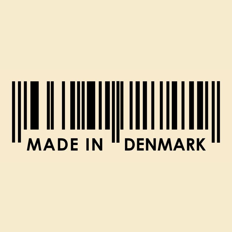 Bar Code Made in Denmark