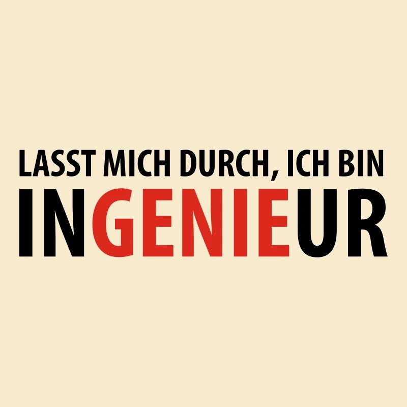 Let me through, I'm an engineer