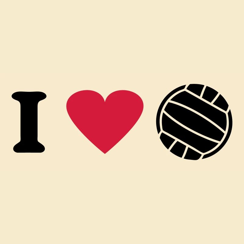Ich liebe Volleyball