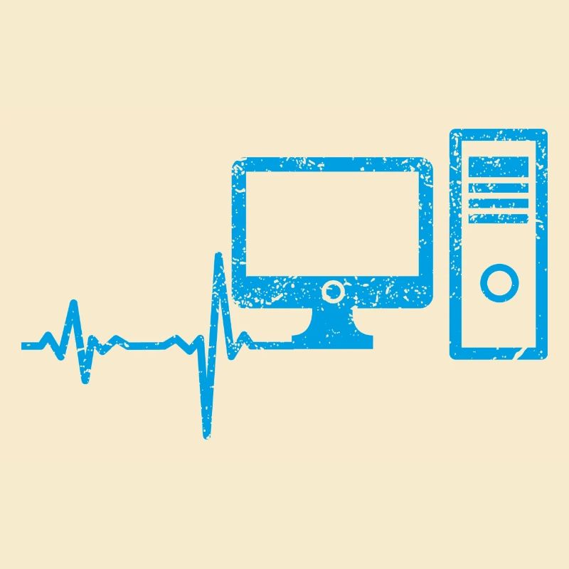 Geschenk Heartbeat Computer PC