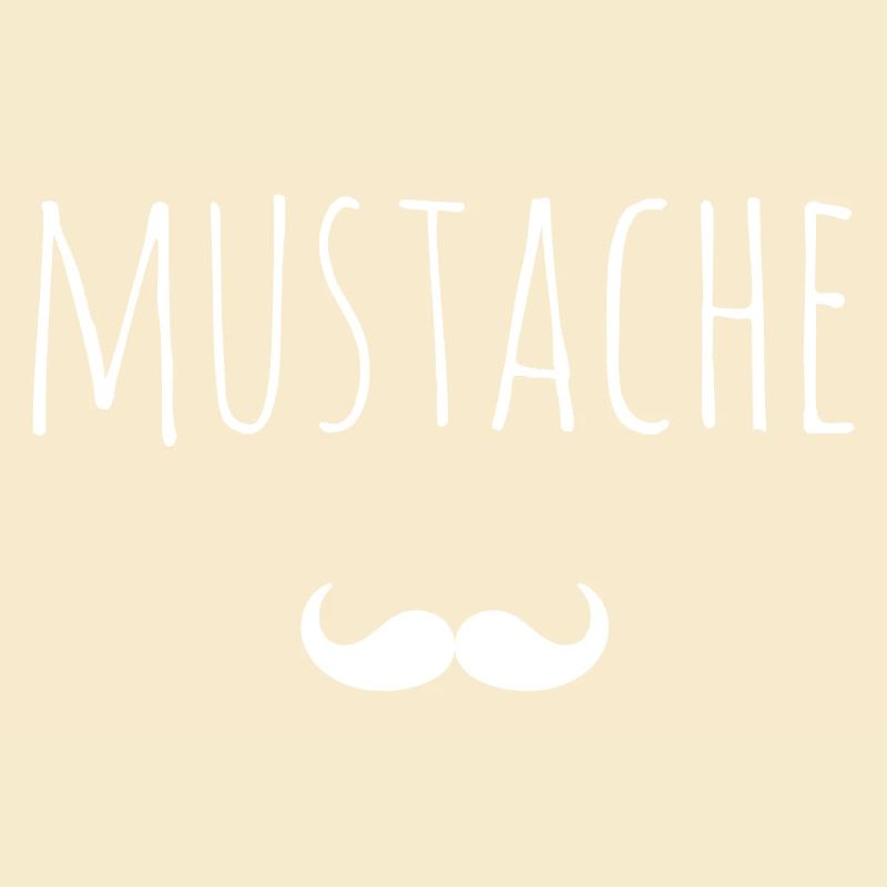 Mustache Bart Geschenk Idee