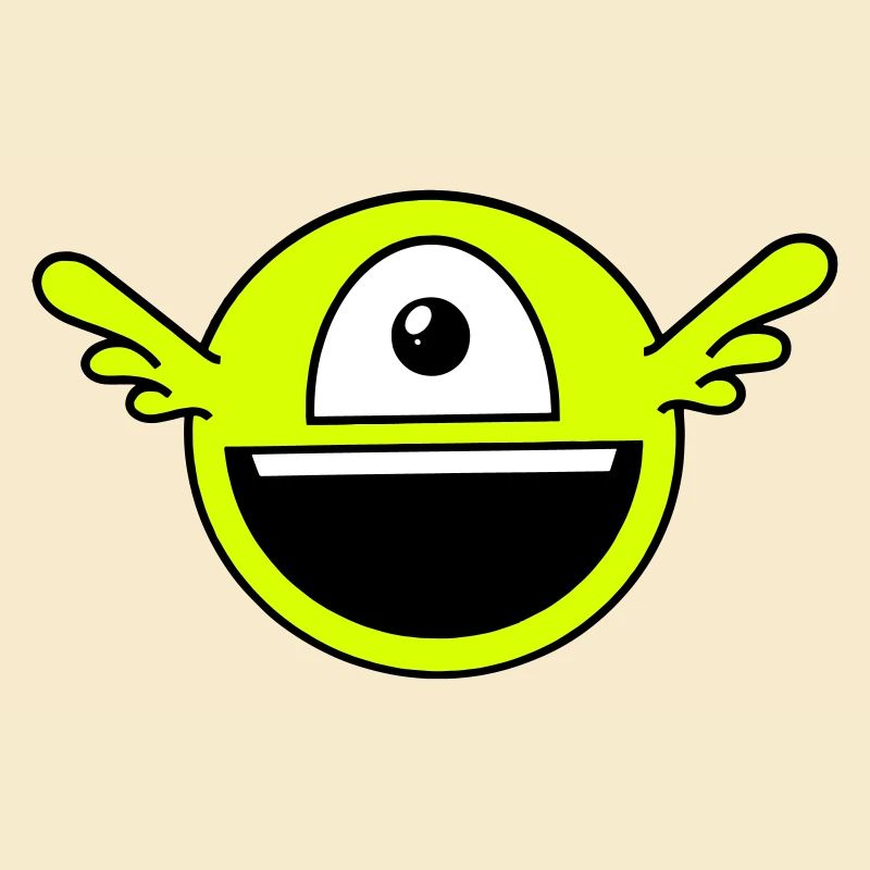 Lustiges Einäugiges Alien