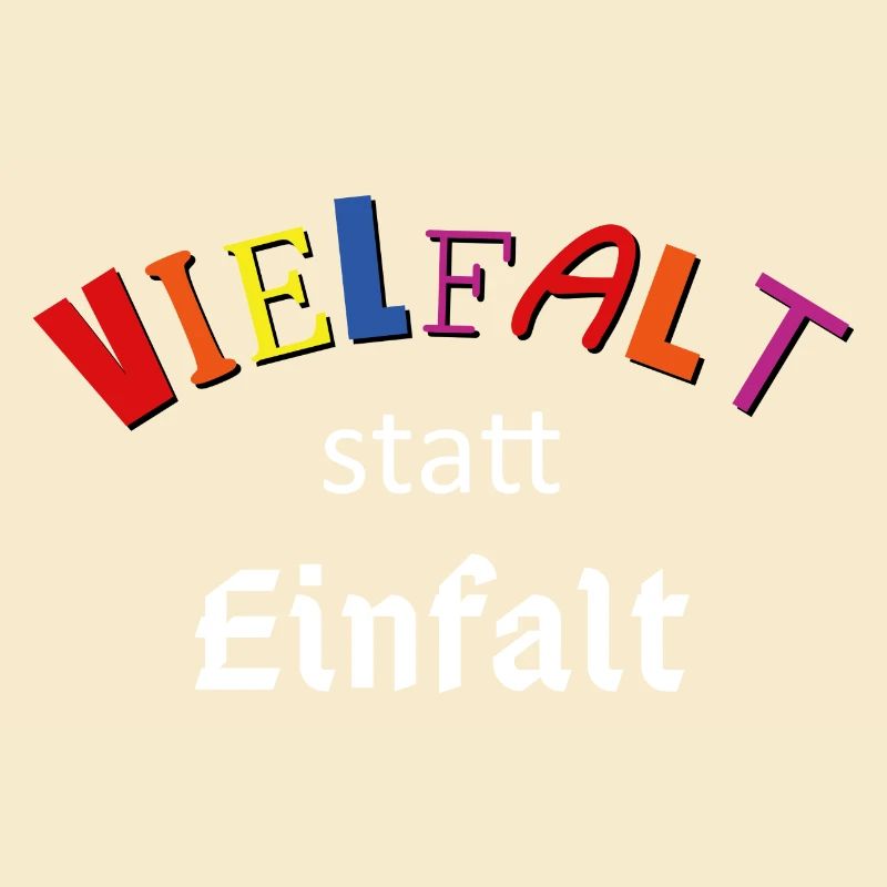 Vielfalt statt Einfalt