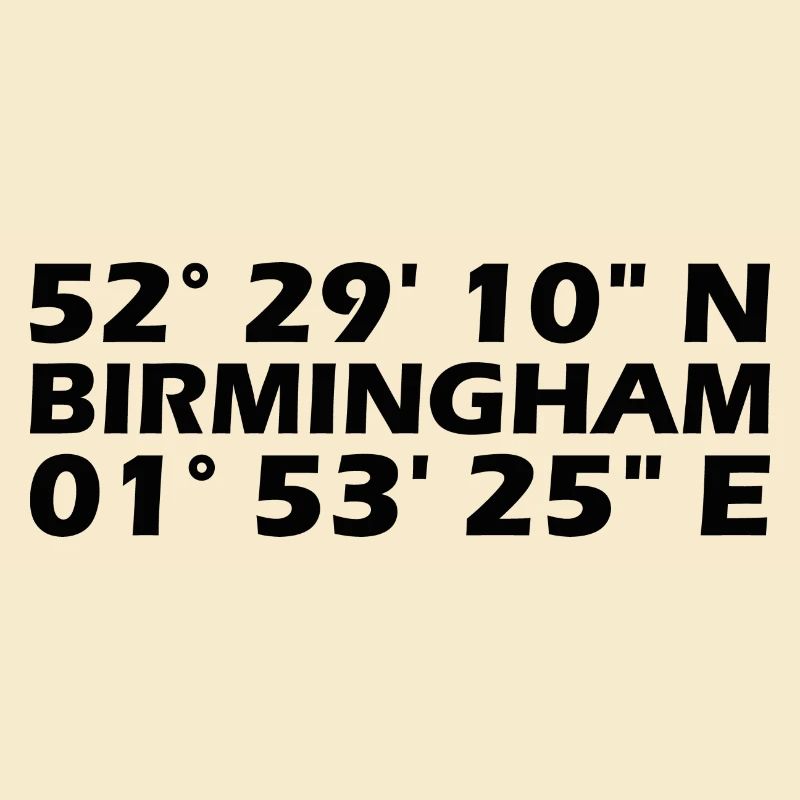 Birmingham Coordinates