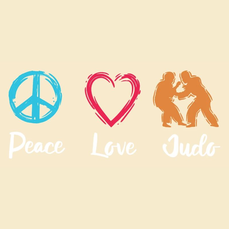 Frieden Liebe Judo
