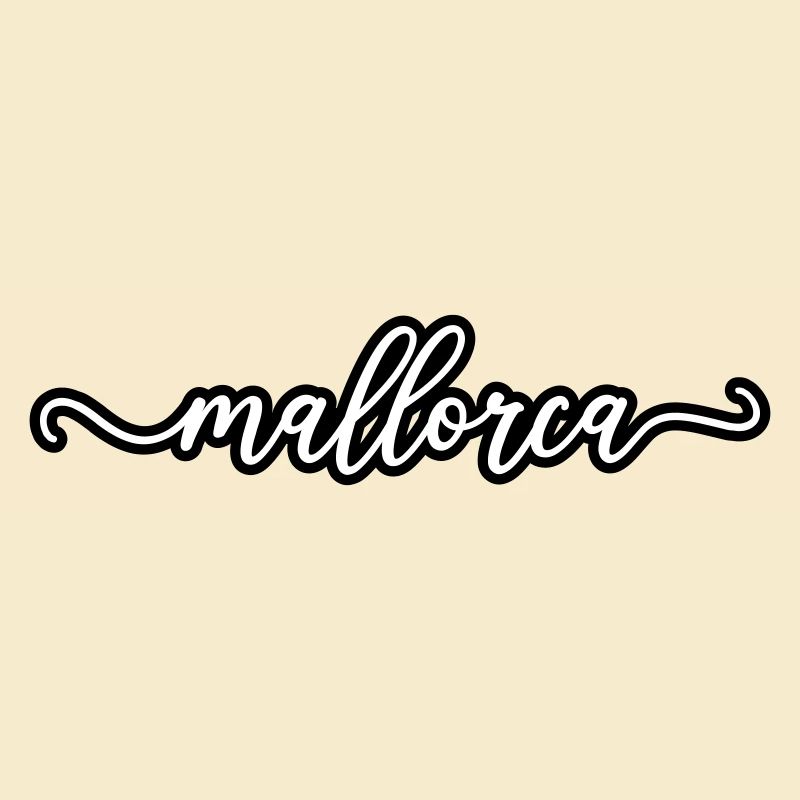 Mallorca Schriftzug