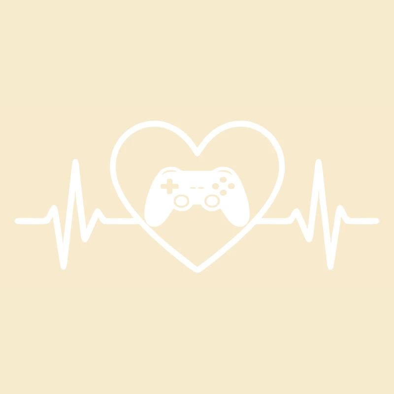 Videospiele Gamer Herz-Controller